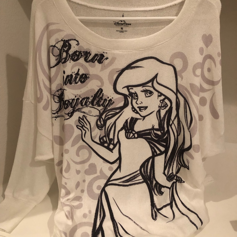 BNWOT Disney parks Ariel sweater